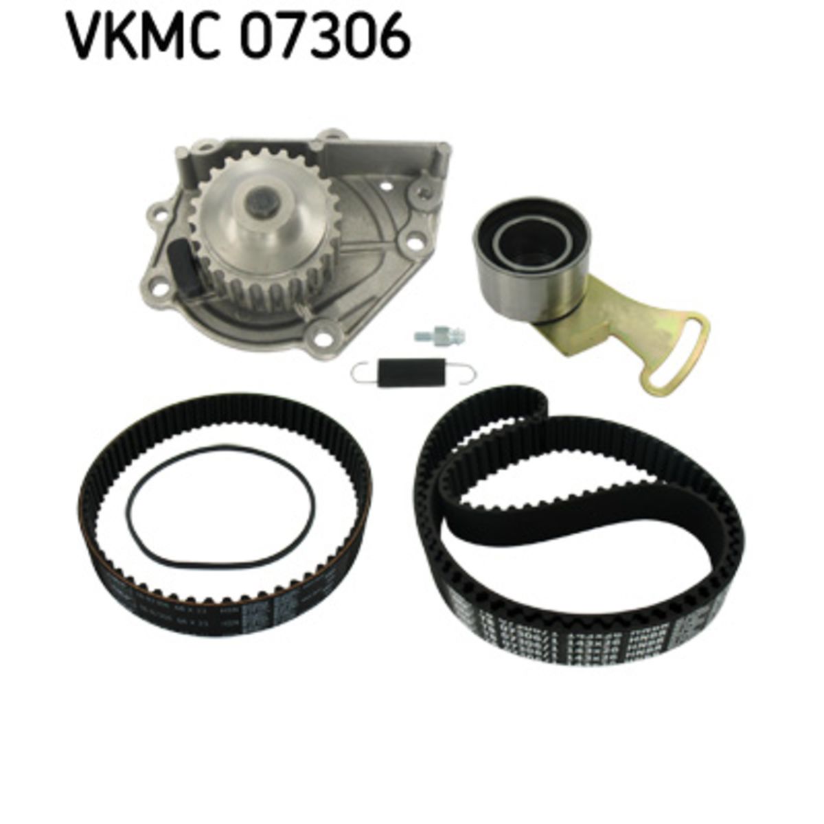Vesipumppu + jakohihnasarja SKF VKMC 07306