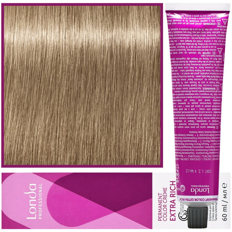 Hiusväri Londa Väri 60ml 8/1 Vaalea Tuhkanvaalea Blond