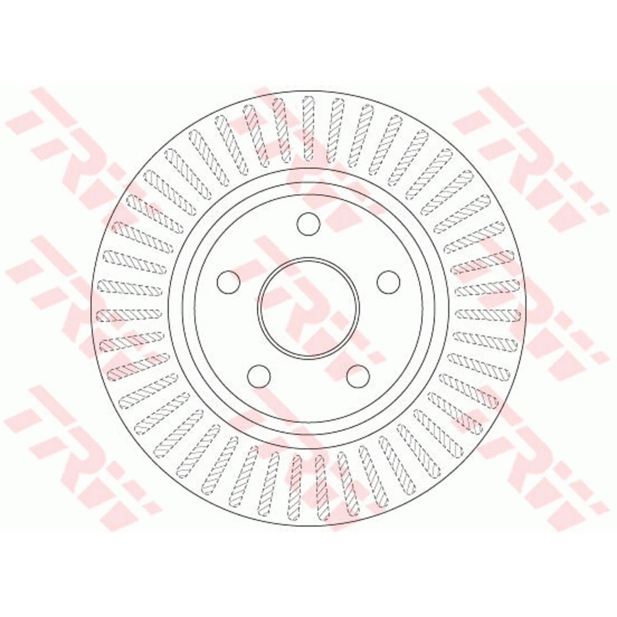 Jarrulevy TRW DF6251