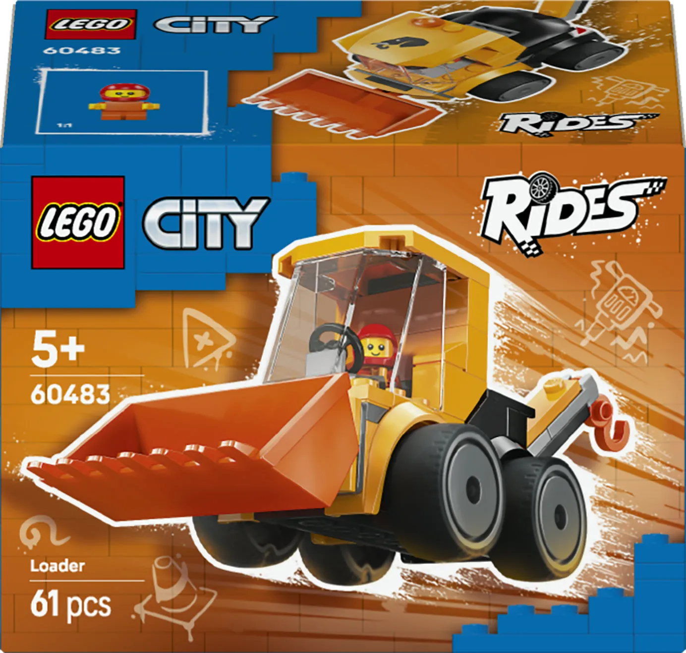LEGO City 60483 Menopelit - Kauhakuormaaja