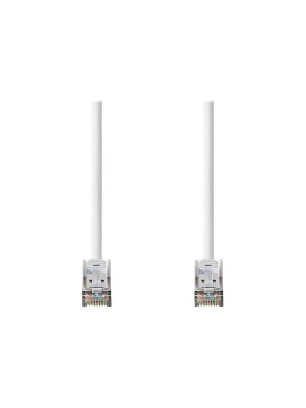 Nedis Cat 8.1 verkkokaapeli | S/FTP | RJ45 uros | RJ45 uros | 0.15 m | Pyöreä | LSZH | Valkoinen | Kirjekuori