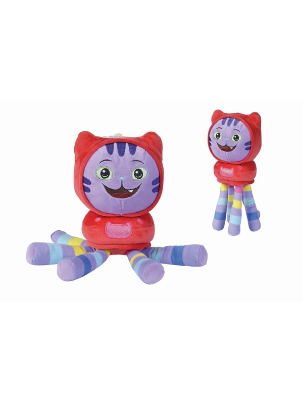 Gabby's Dollhouse Universal Gabby's Dollhouse DJ Catnip -pehmolelu, 25 cm