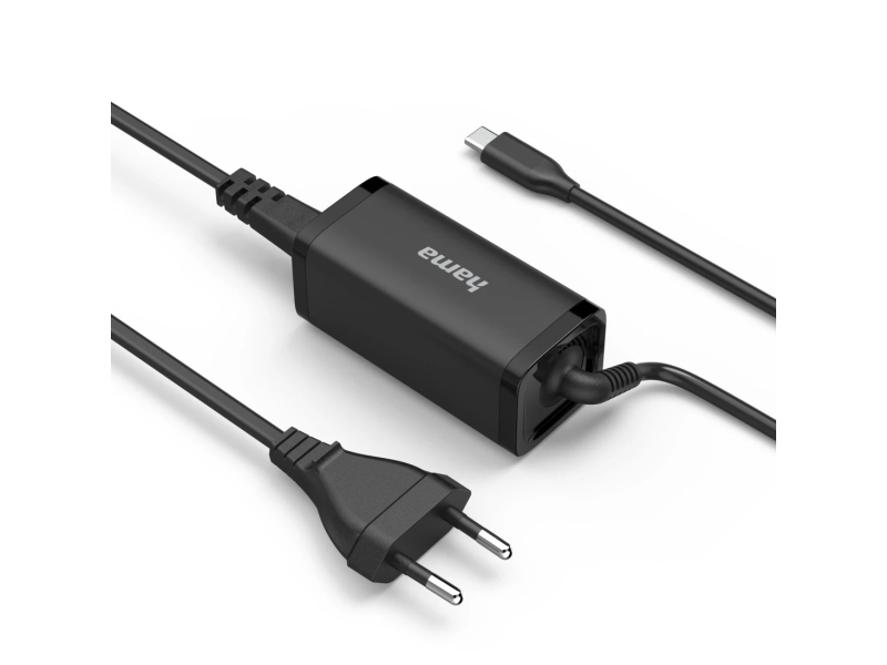 Hama 00200022, Kannettava tietokone, Sisä- ja ulkotila, 100 - 240 V, 45 W, 3.3 - 21 V, USB-to-DC