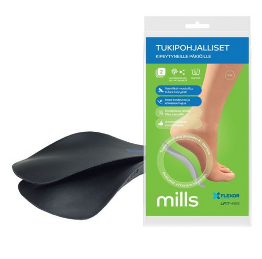Mills Tukipohjallinen, koko L (40-41) 1 pari