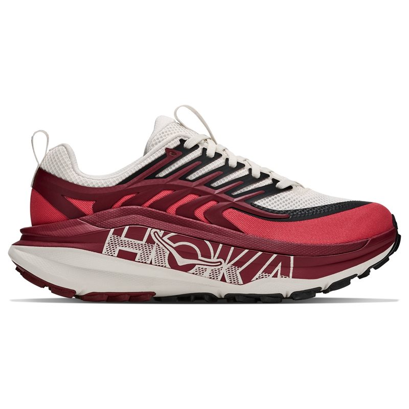 Hoka W Stinson 8 Alabaster/Varsity Burgundy - 42