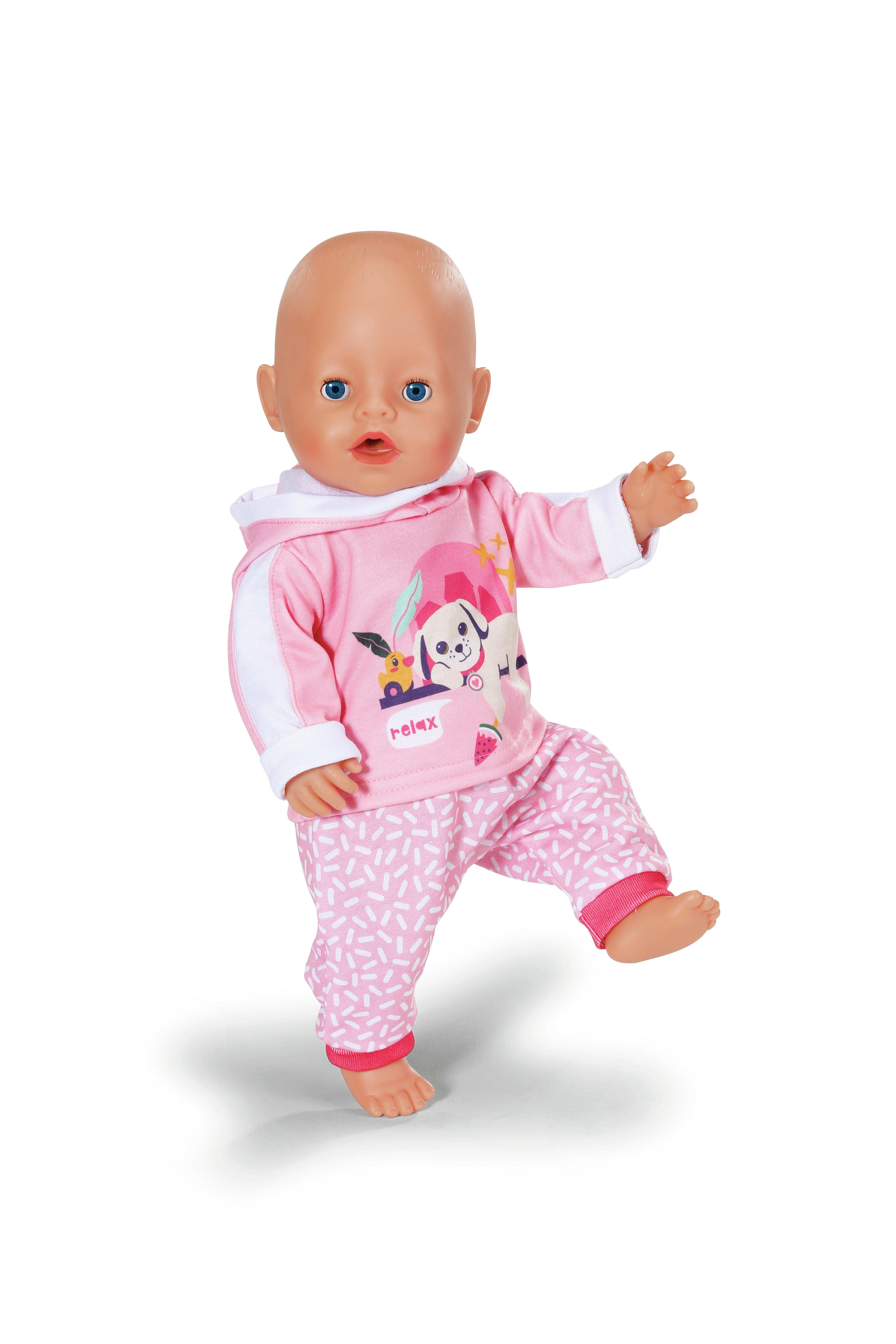 Baby Born Jogging Suit Pink 43cm