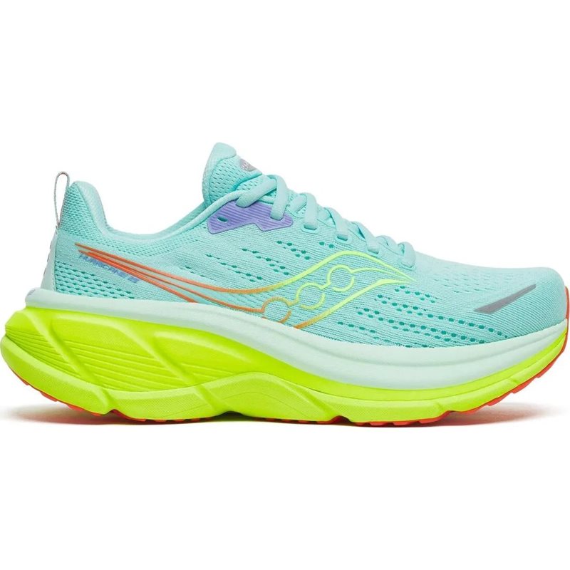 Saucony Hurricane 25 W Aqua/Citron - 37,5