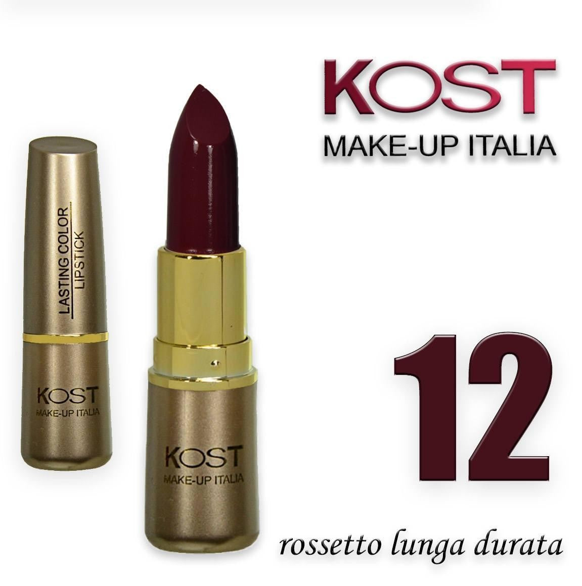 Kestävän värin huulipuna Kost Make Up 12