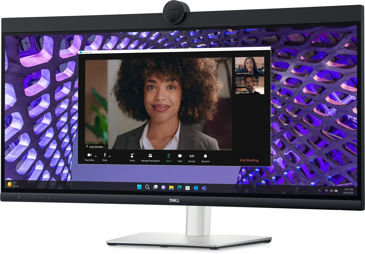 Dell P3424WEB 34" UWQHD, IPS -kaareva näyttö, USB-C hub