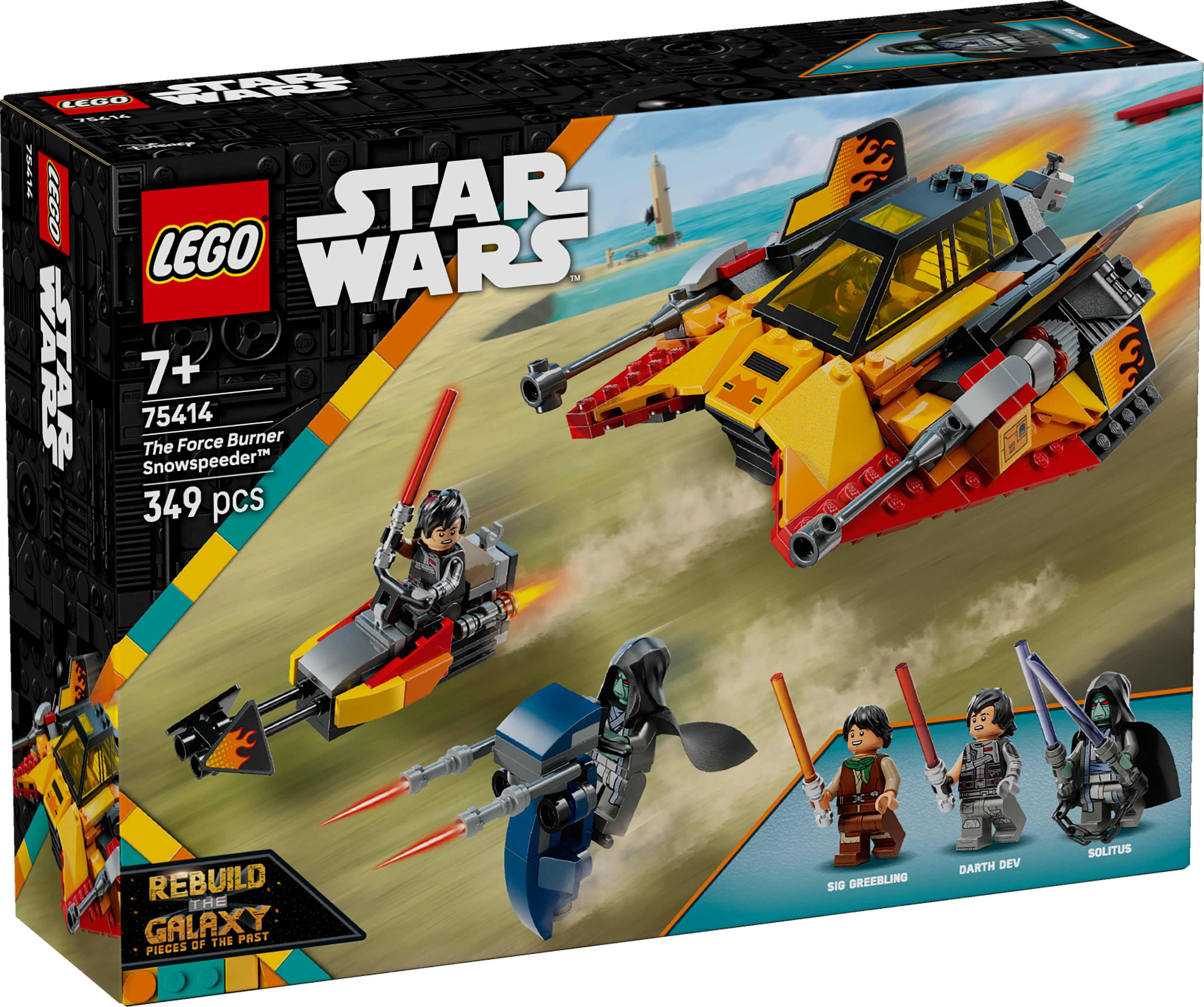 LEGO Star Wars 75414 Force Burner ‐lumikiituri