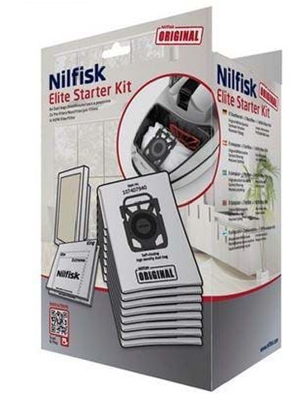 Nilfisk Elite pölypussit ja suodattimet 107407952