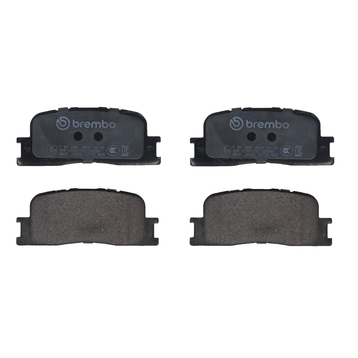 Jarrupalat, levyjarru BREMBO P 83 088