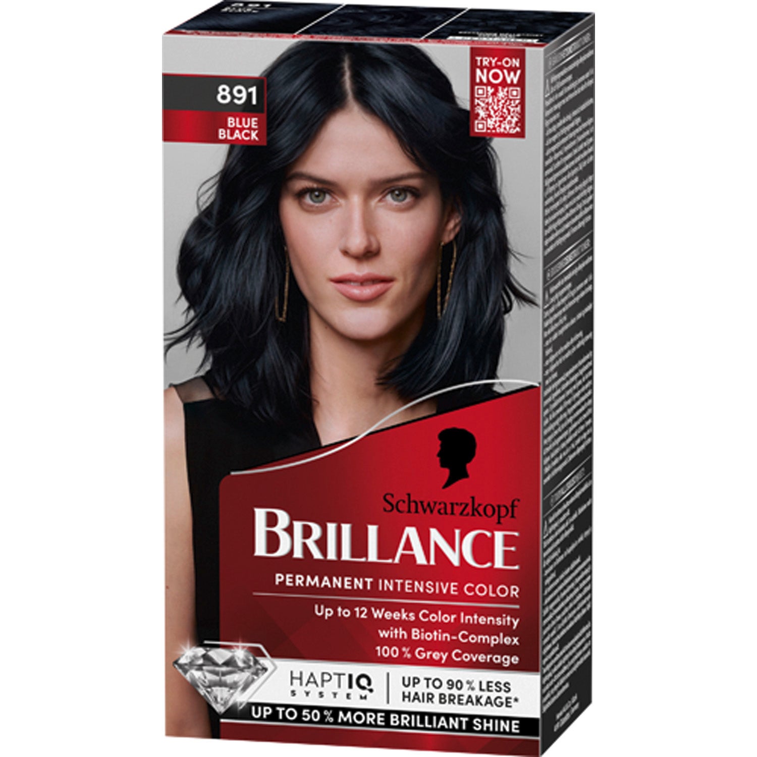 Schwarzkopf Brillance 891 Blue Black (U) 60 ml