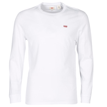 LEVI'S ® Paita 'LS Housemark Tee' valkoinen