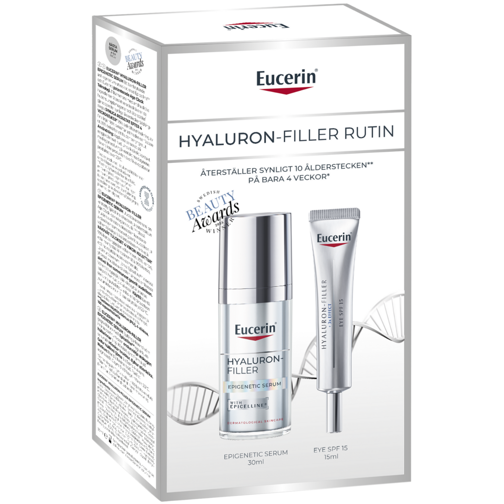 Eucerin Hyaluron-Filler Epigenetic Serum & Eye Cream lahjapakkaus