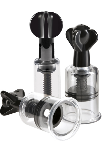 Pipedream Fetish Fantasy Super Sucker Trio Nipple suckers