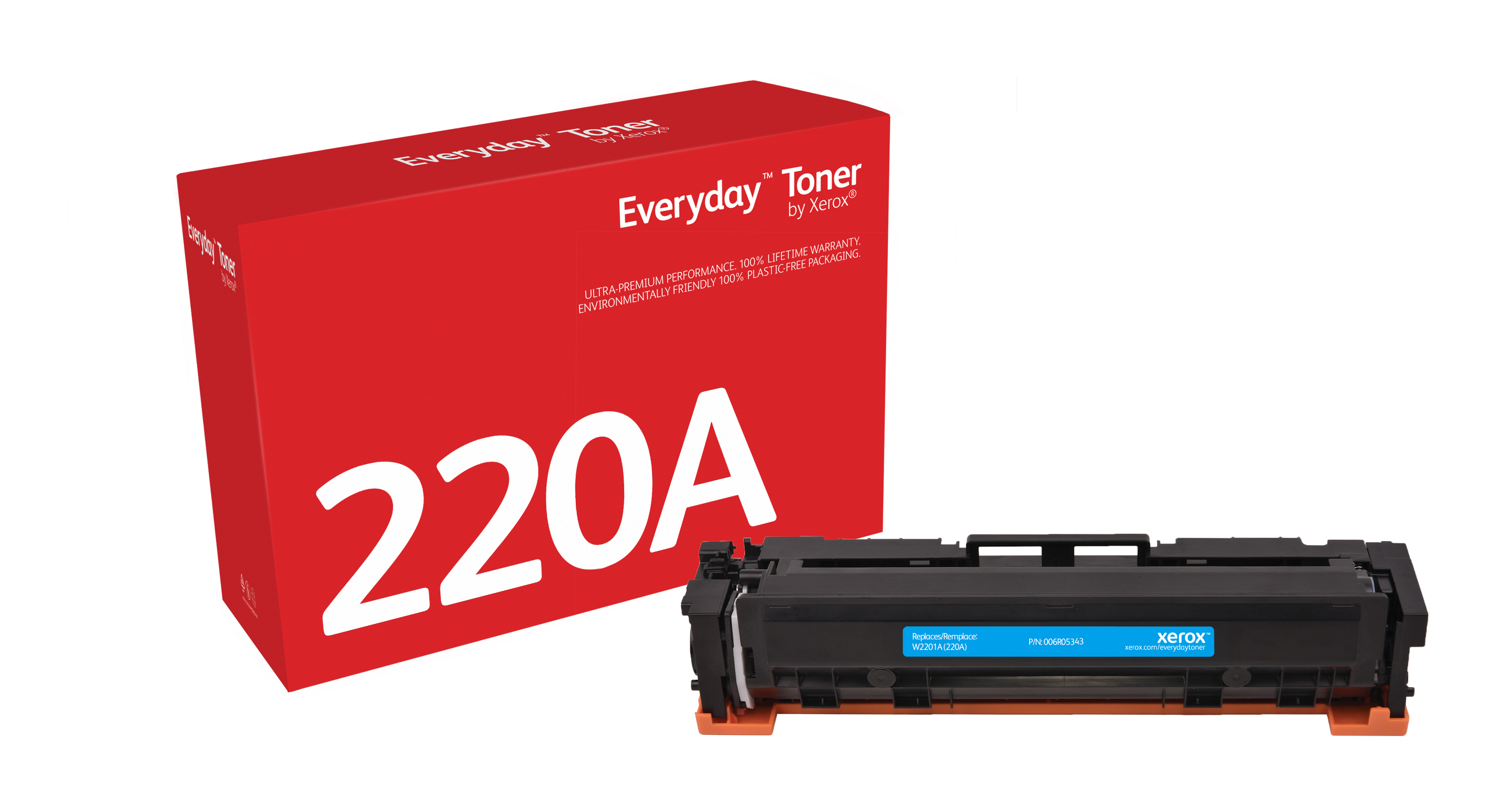 Xerox Everyday Värikasetti Vaihtoehtona Hp Syaani 220a (w2201a) 1.8k