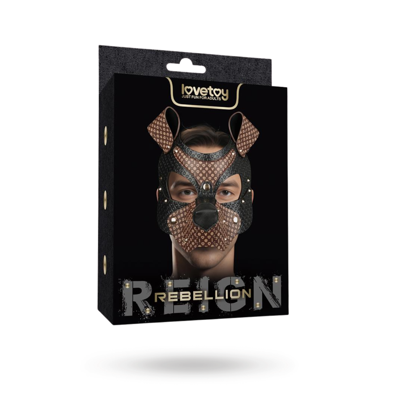 Rebellion Reign Classic Pup Mask BDSM-maski