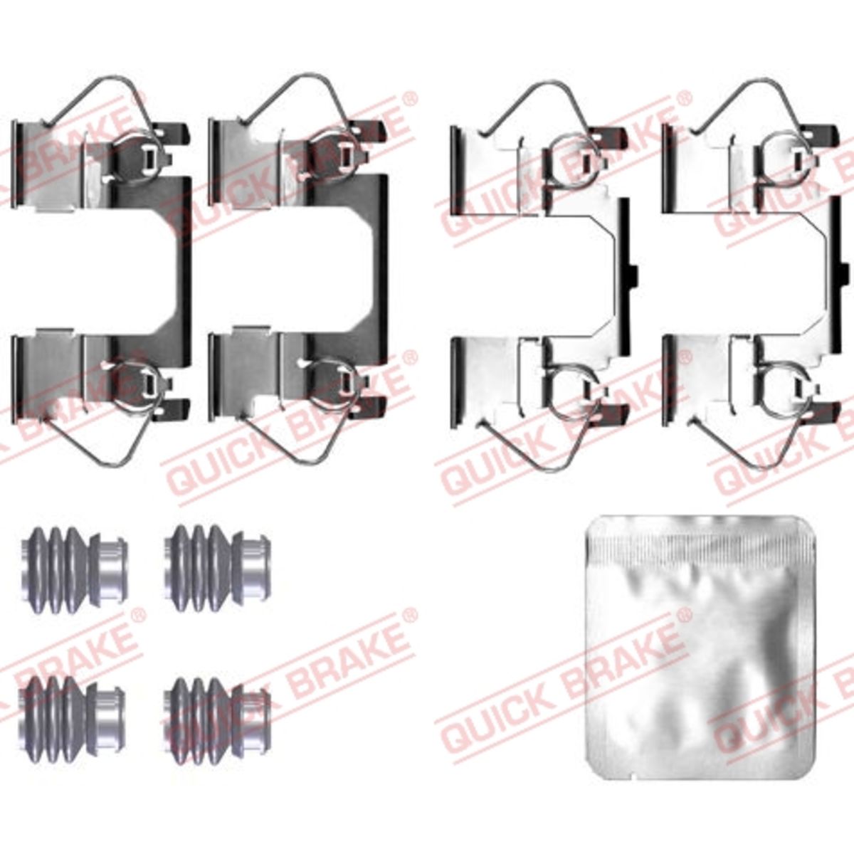 Jarrupalojen asennussarja QUICK BRAKE 109-0116