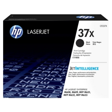 HP 37X Suurikapasiteettinen -laservärikasetti, musta