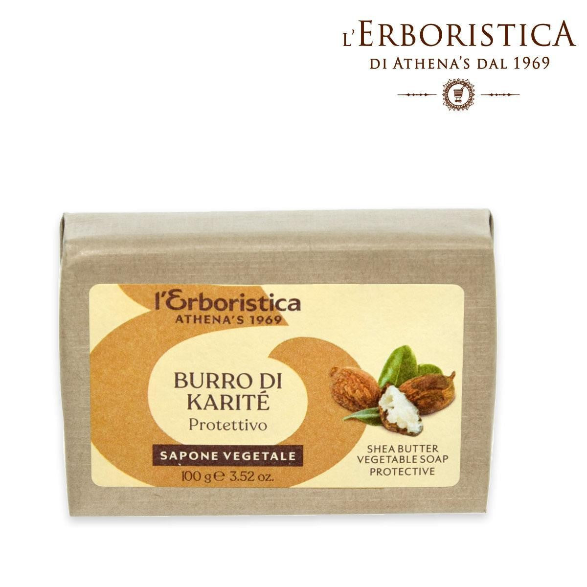 L'erbastica kasvisaippua sheavoilla È 100 gr