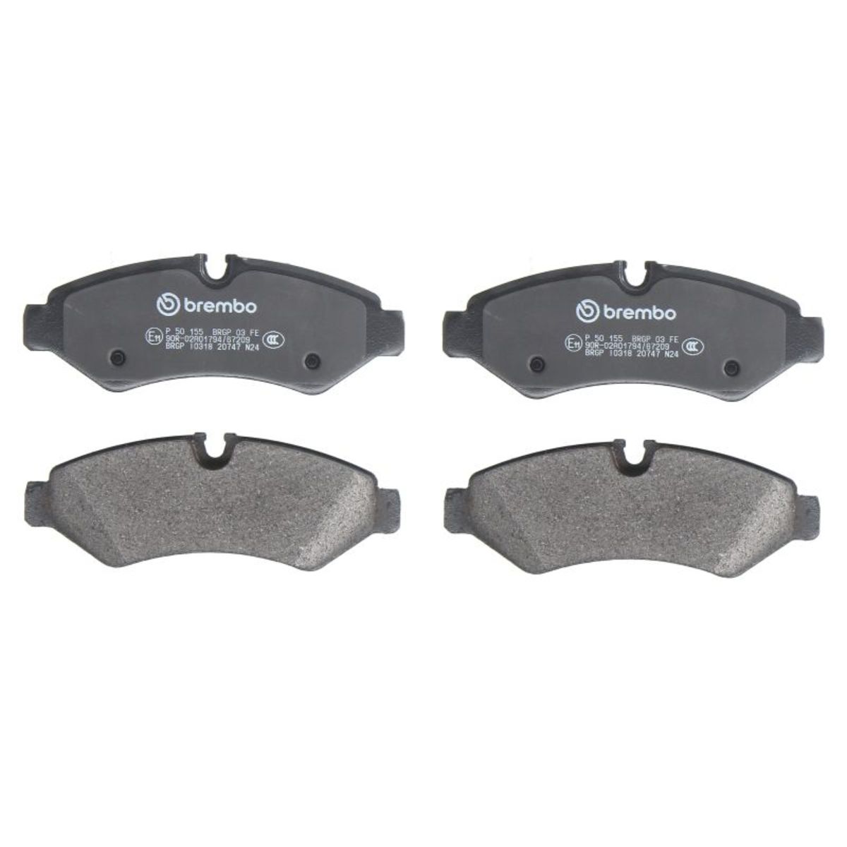 Jarrupalat, levyjarru BREMBO P 50 155
