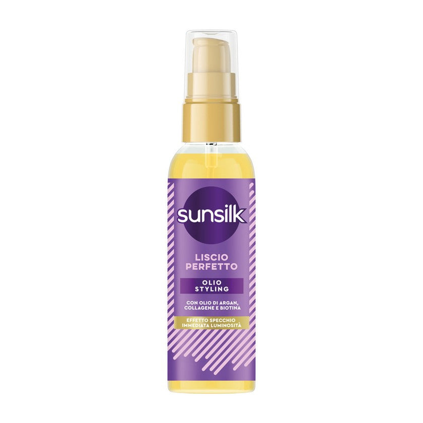 Sunsilk Täydellisen Suoristava Muotoiluöljy Arganöljyllä 75 ml