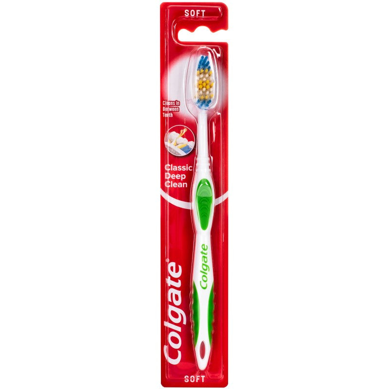 COLGATE CLASSIC SOFT - hammasharja hampaiden ja ikenien pesuun ja hoitoon, pehmeä
