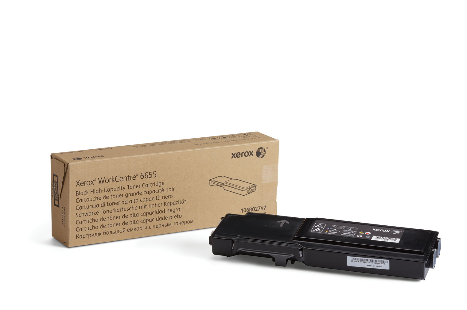 Xerox Värikasetti musta 7.000 sivua 106R02747 Vastaa: N/A