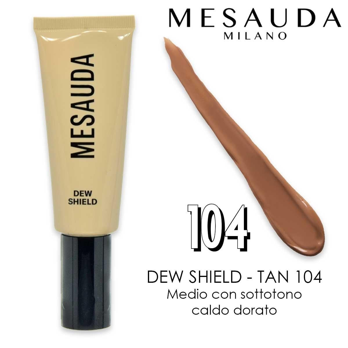 Mesauda dew shield bb cream 104 sävytetty kosteuttava ja suojaava spf 20