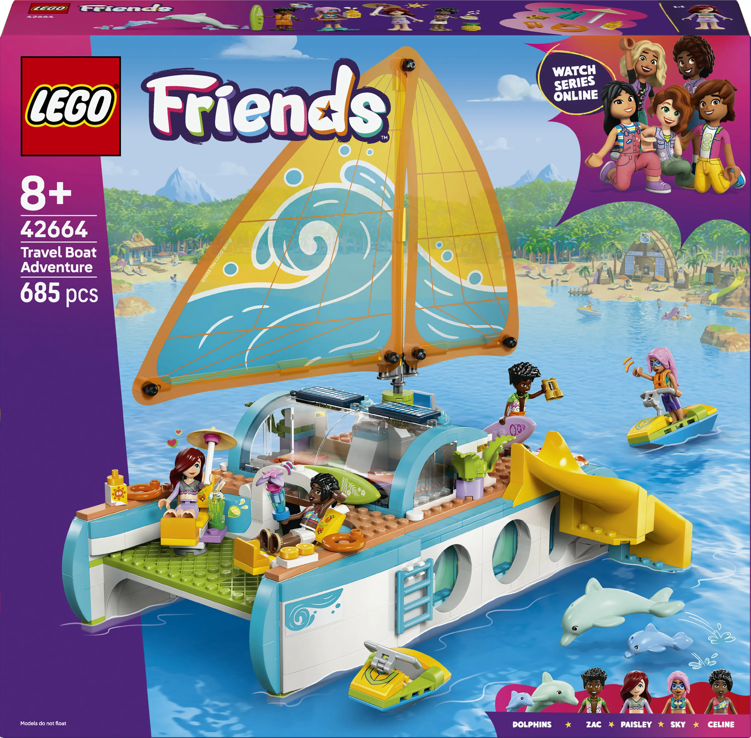 LEGO Friends 42664 Veneseikkailu