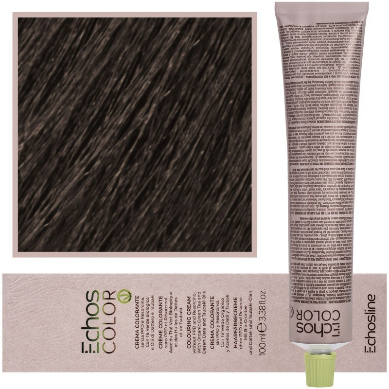 Värivoide Echosline Echos - Hiusväri 100ml Ice 6.0 | Tummanvaalea Natural Ice