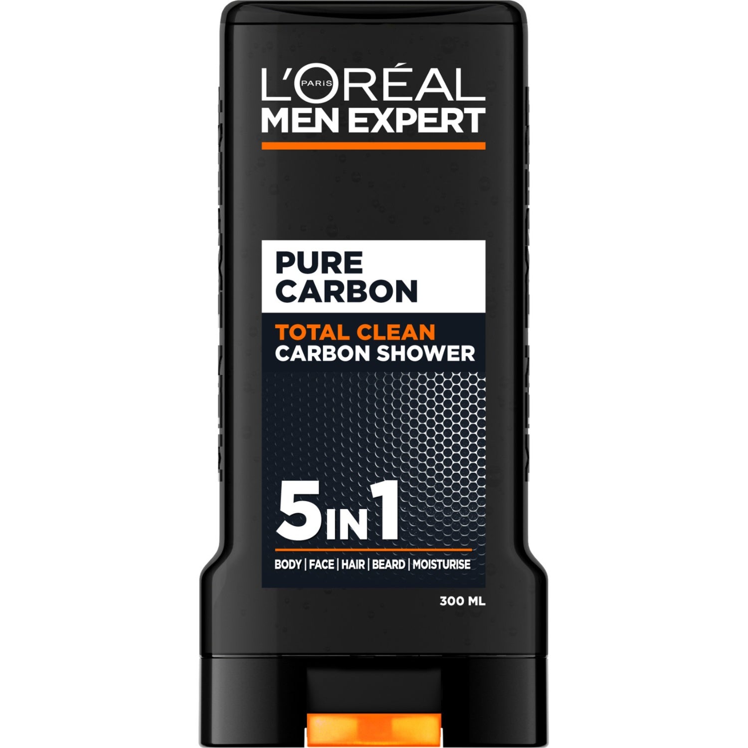 L'Oréal Paris Men Expert Shower Gel Total Clean Total Action with Carbon - 300 ml