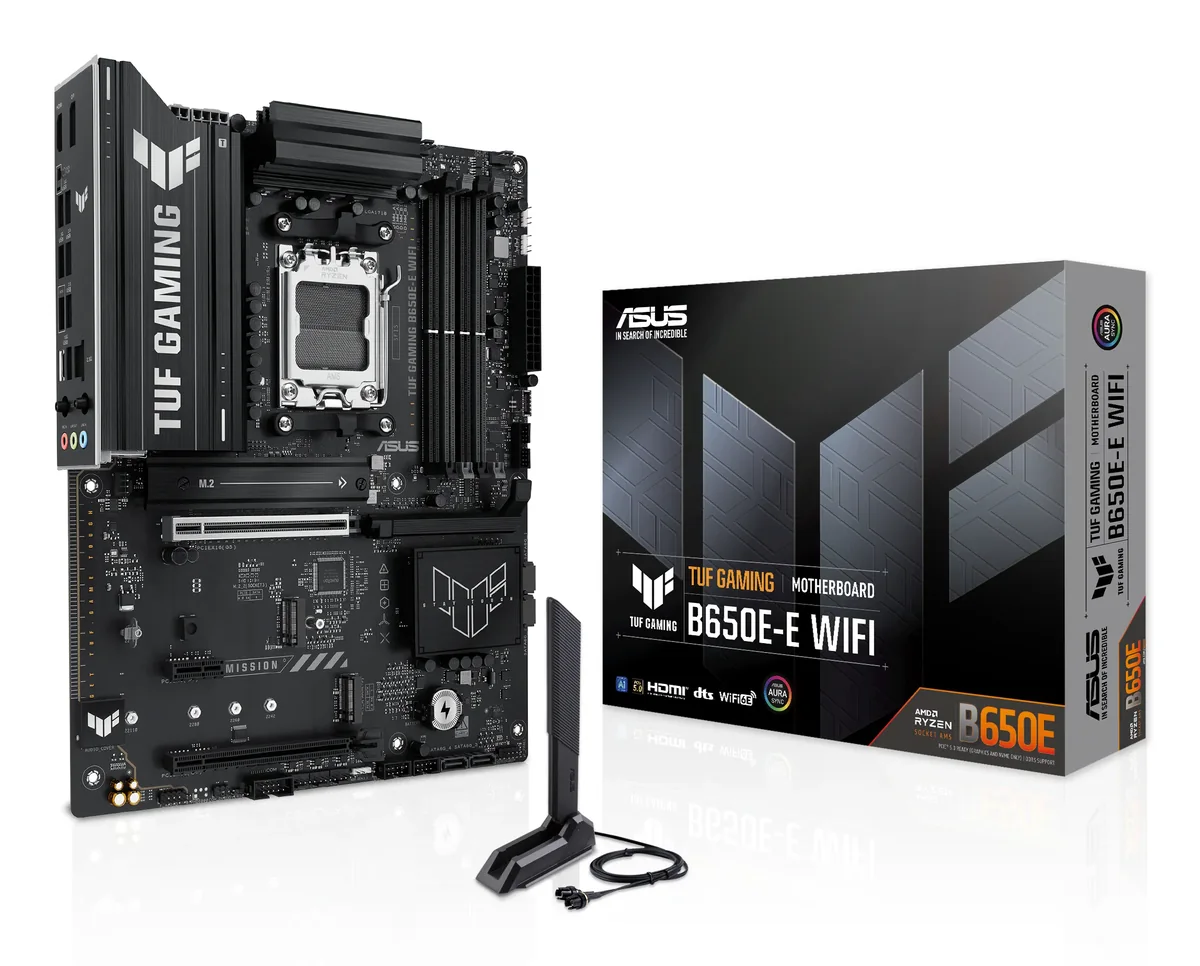 Asus TUF GAMING B650E-E WiFi 6E AM5 ATX -emolevy
