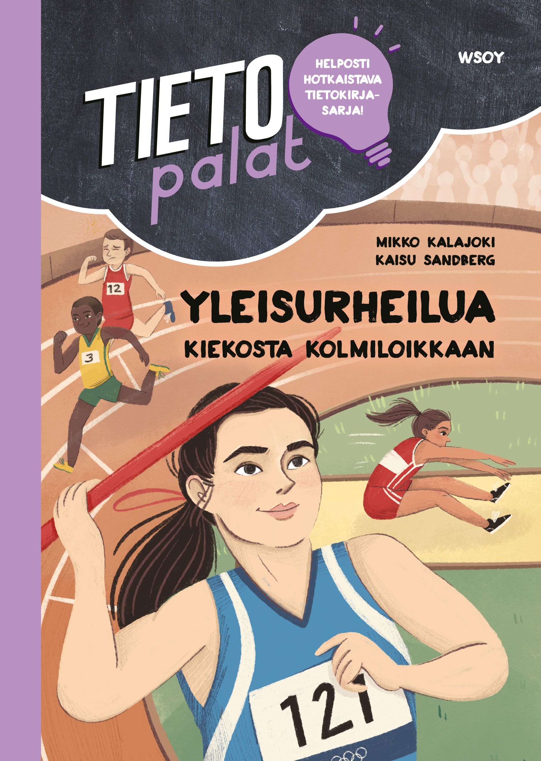 Tietopalat: Yleisurheilua kiekosta kolmiloikkaan