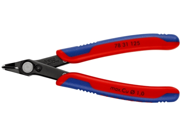 Knipex Super-Knips 78 31 125 Elektroniikka ja hienomekaniikka Tulostuspihdit ilman viistettä 125 mm