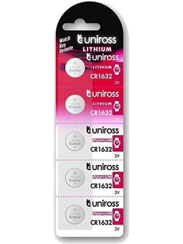 Uniross Uniross Lithium CR1632 5-kpl 4895122316384 Vastaa: N/A