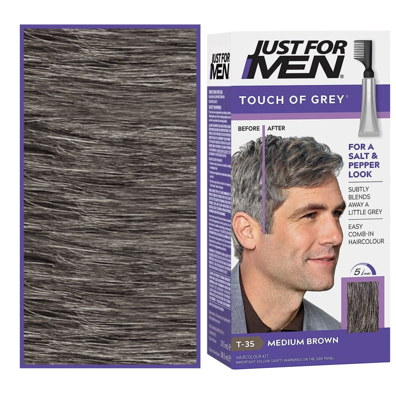 Just For Men Värigeeli, puolikestoinen hiusväri miehille 40 g T35