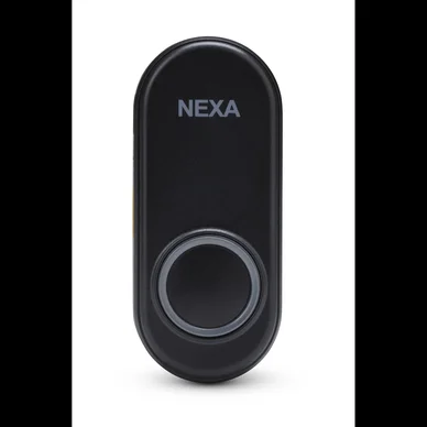 nexa MLT-1925 Dörrklocka tryckknapp Svart
