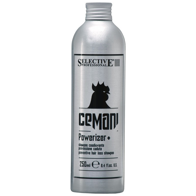 Selective Cemani Powerizer + - miesten shampoo hiustenlähtöä estämään, 250 ml