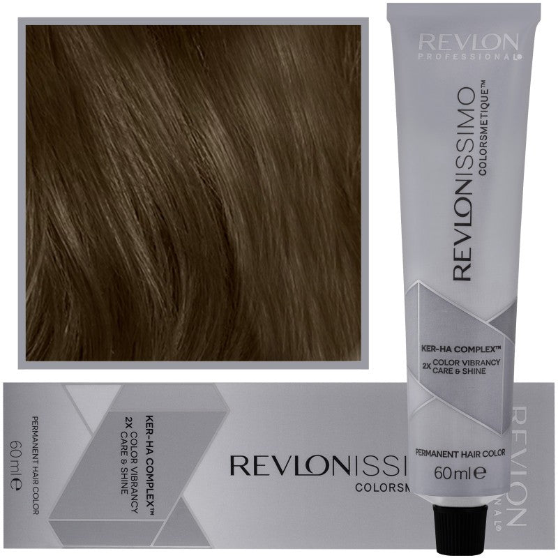 Revlon Revlonissimo Colorsmetique Korkeapeittoinen hiusväri 60 ml HC 4 | Keskiruskea