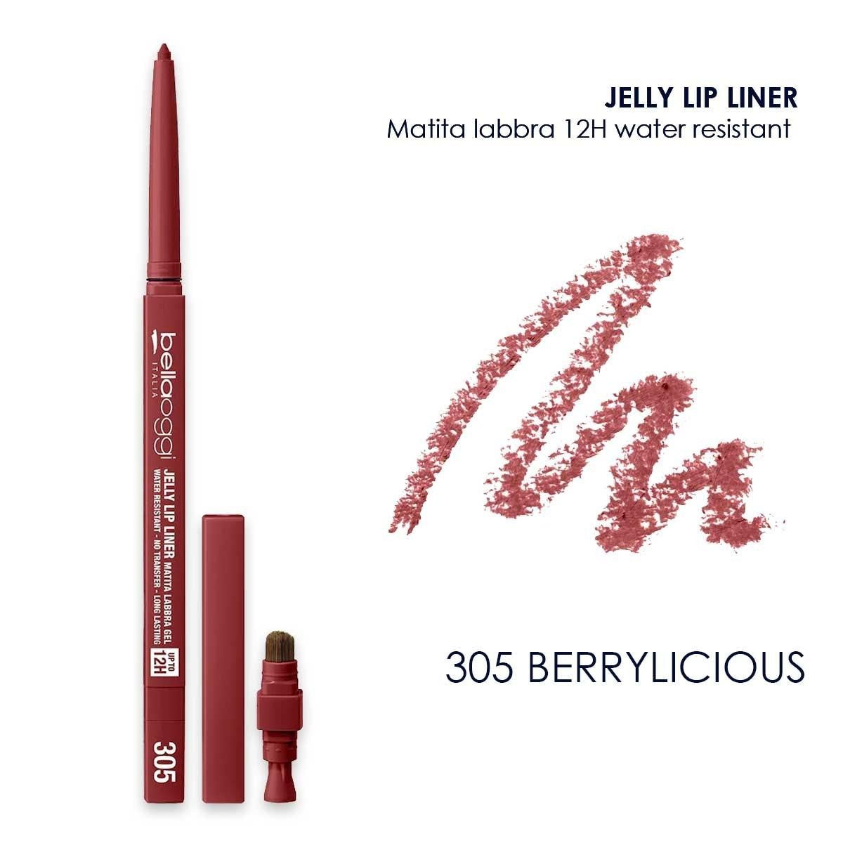 Bella Oggi Jelly Huulikynä 305 Berrylicious
