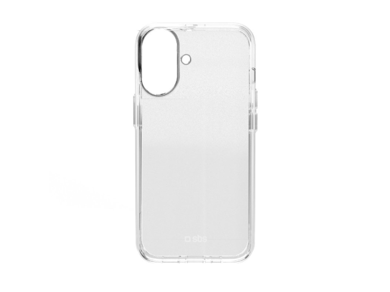 SBS Ultra-strong case for iPhone 16 with D3O technology - Transparent
