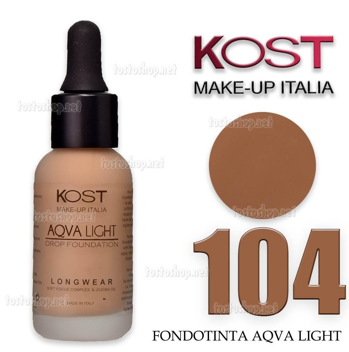 Aqualight Drop -meikkivoide Kost Make Up 104