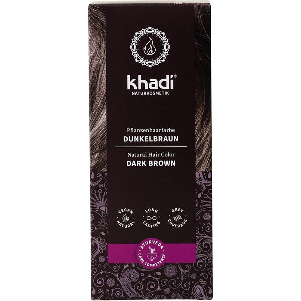 Khadi® Kasviväri - Tumma Kastanja 100 g