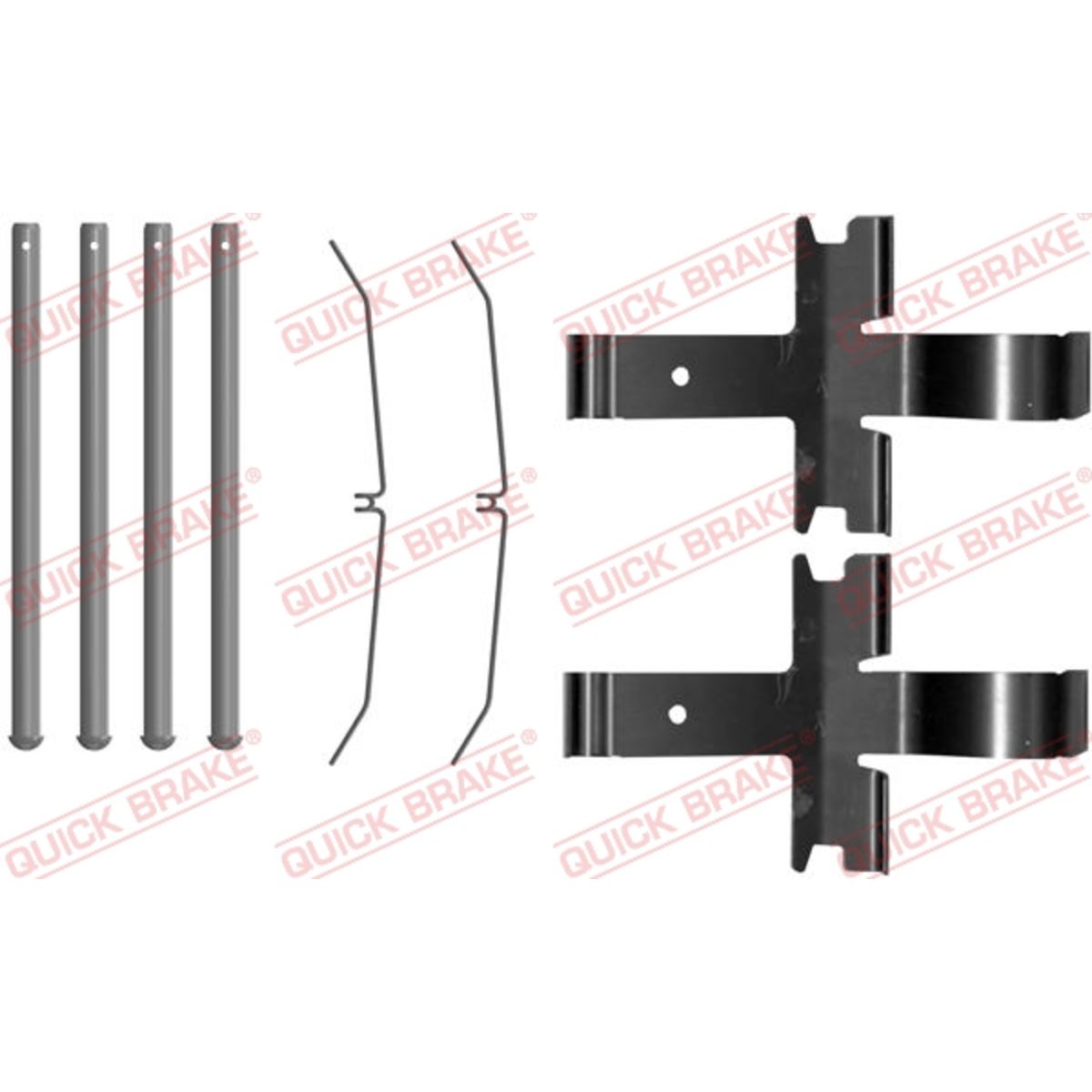 Jarrupalojen asennussarja QUICK BRAKE 109-0081