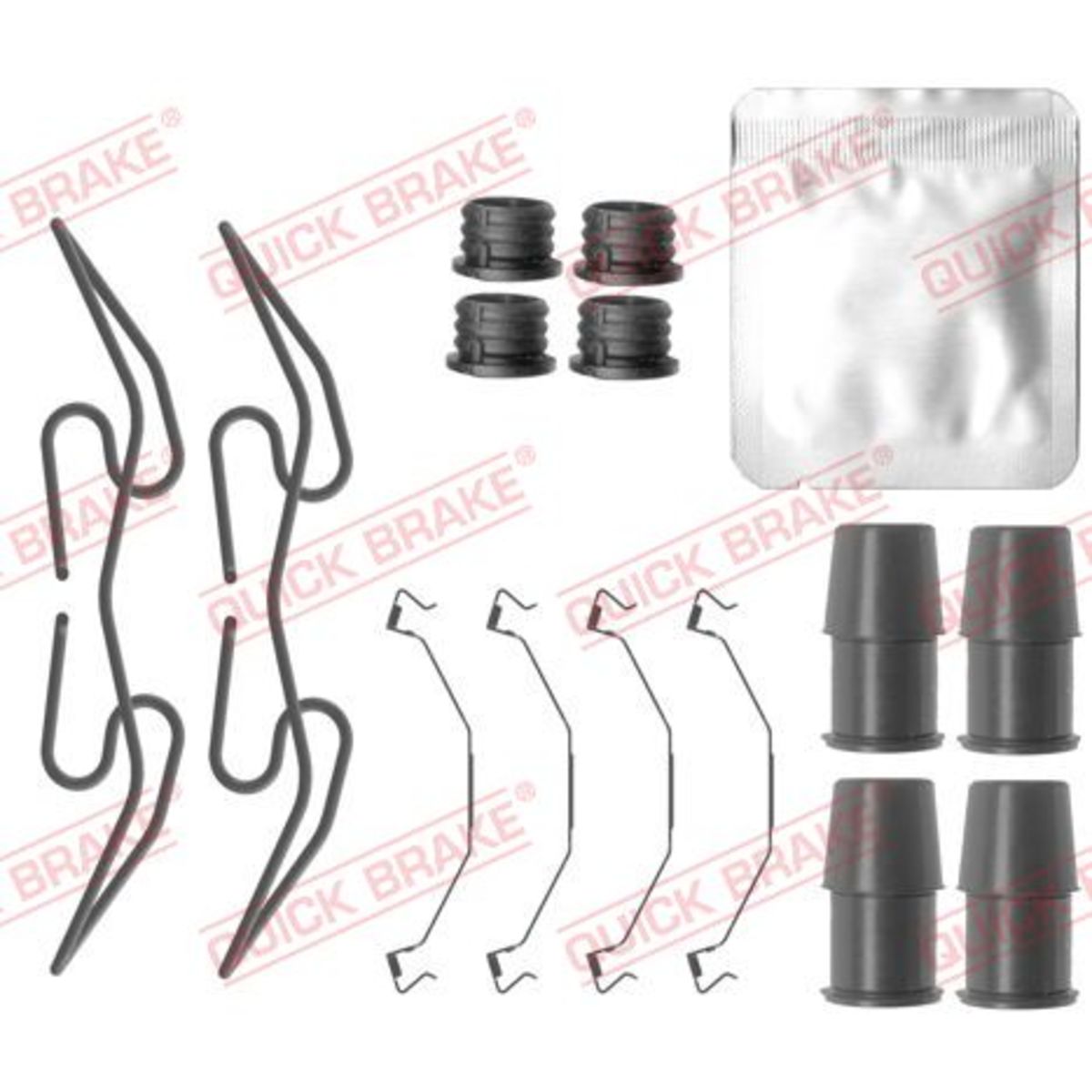 Jarrupalojen asennussarja QUICK BRAKE 109-0133