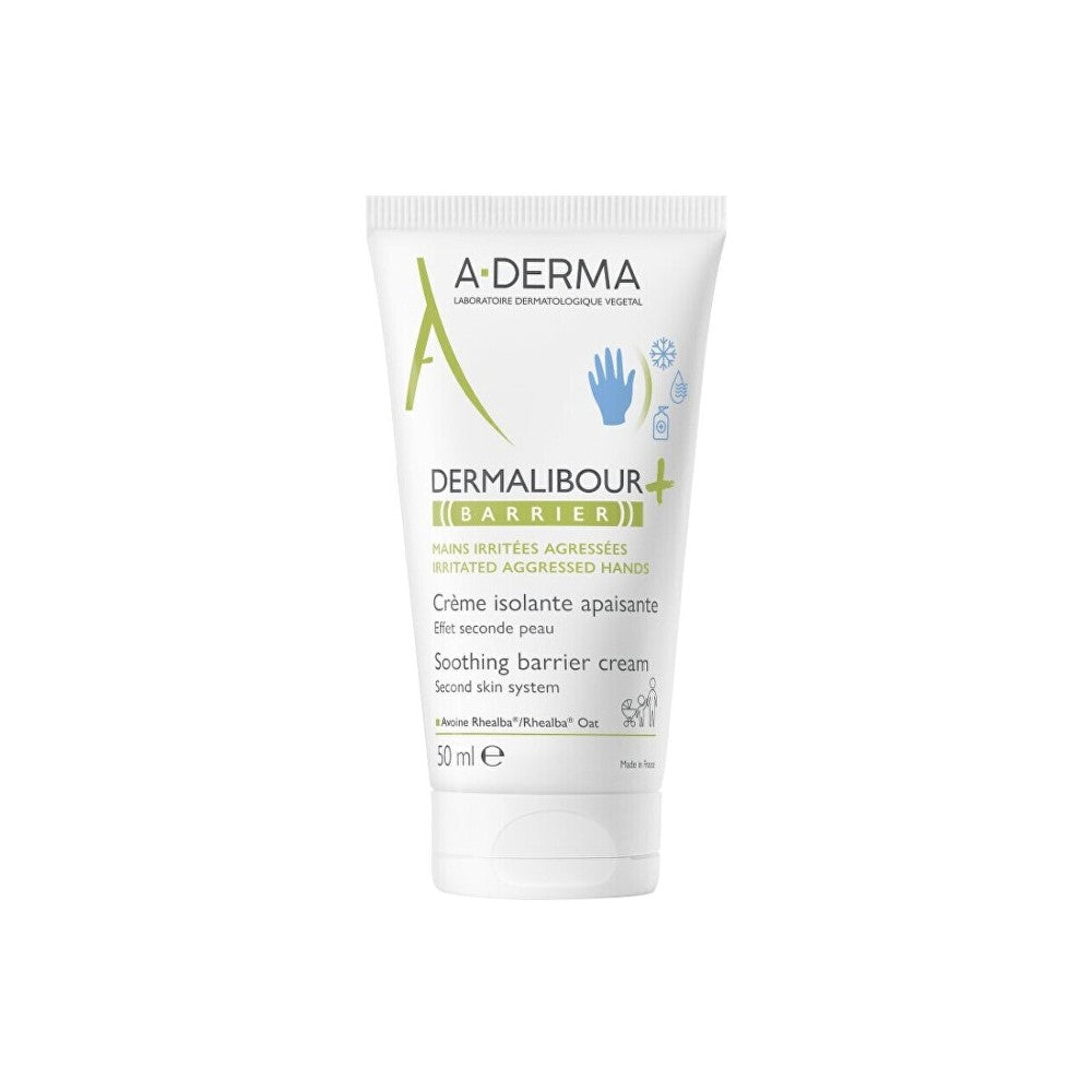 A-derma Dermalibour+ Barrier rauhoittava suojavoide (rauhoittava voide) 50 ml