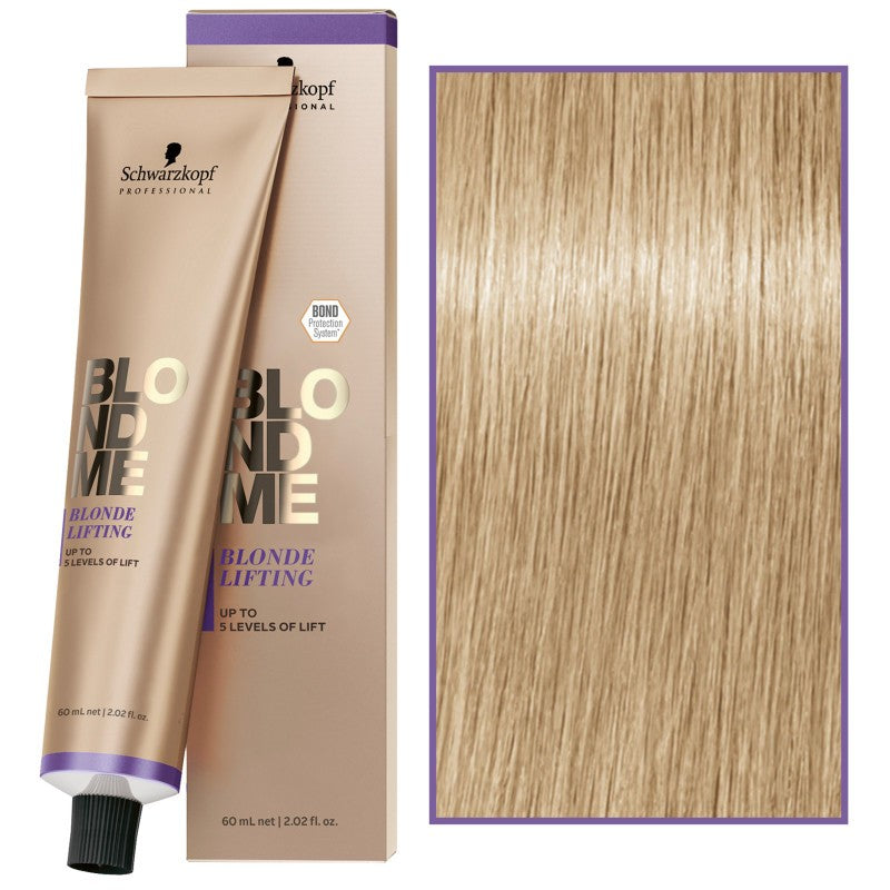 Schwarzkopf BlondMe Lifting - vaalentava hiusväri vaaleille hiuksille 60 ml Ice-Irise