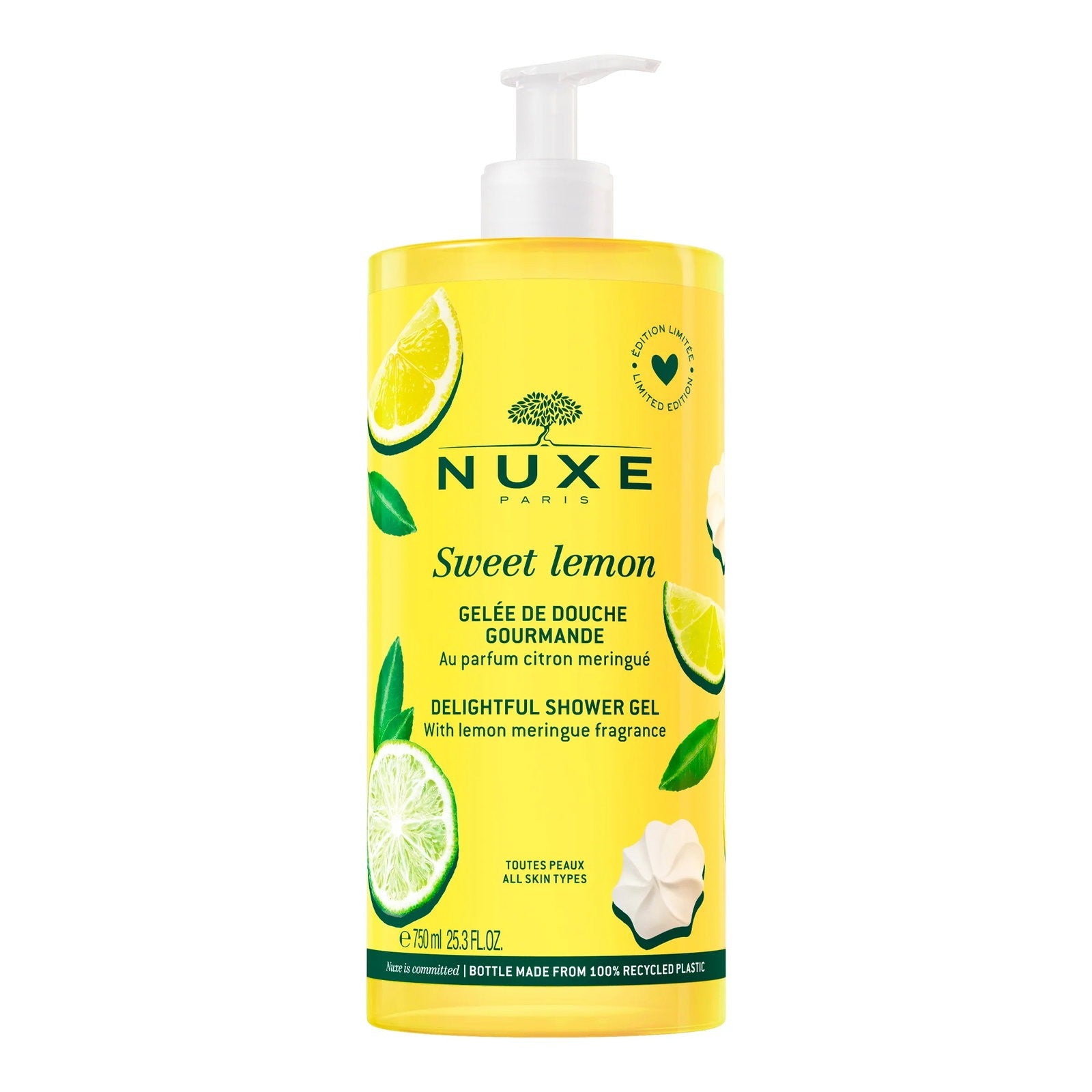 Nuxe Sweet Lemon suihkuhyytelö 750ml
